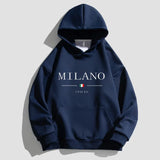 Vintage Hooded Sweatshirt - Milan